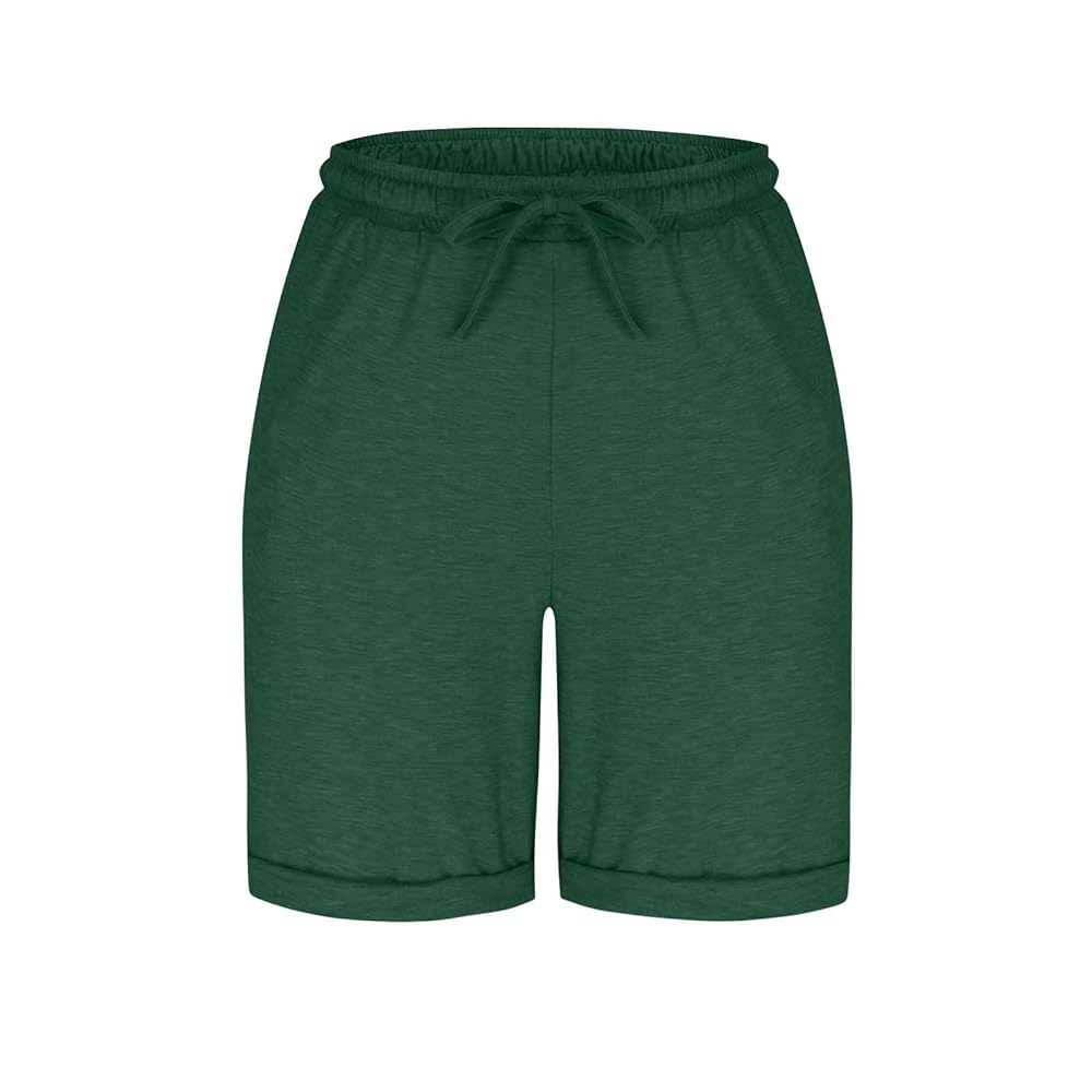 Amazon.com: Knee Length Sweat Shorts for Women Summer Cozy